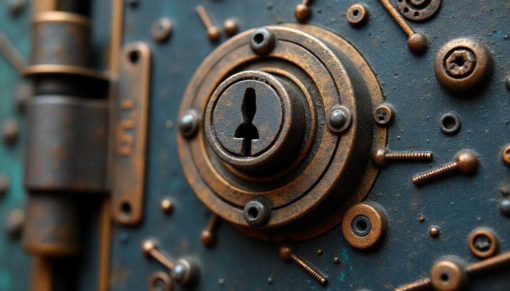Schéma du mécanisme de la serrure de porte : guide complet
