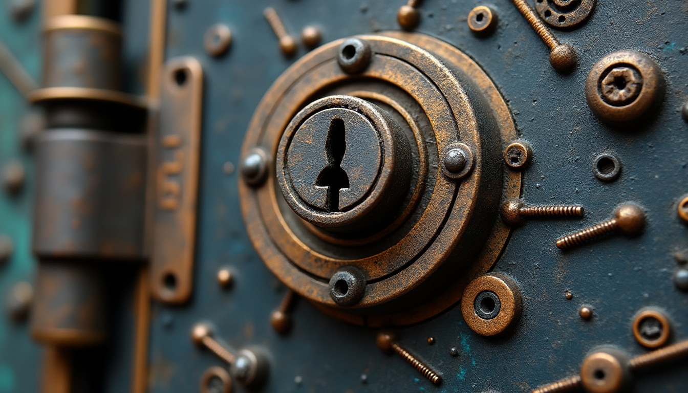 Schéma du mécanisme de la serrure de porte : guide complet