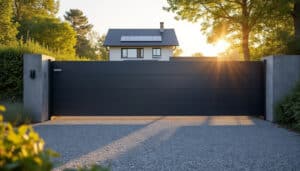 Motorisation solaire pour portail 2 battants : autonomie et écologie