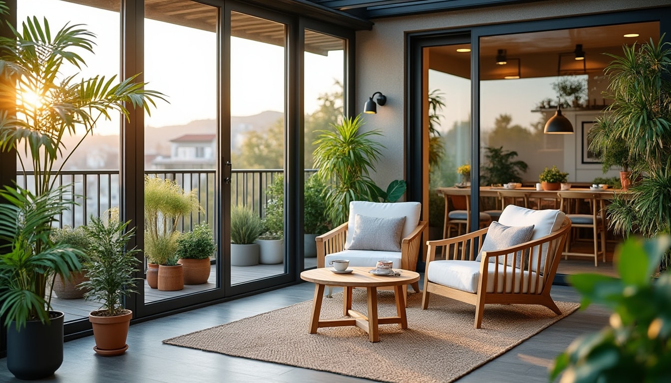 Véranda sur balcon : guide pour agrandir et protéger votre espace extérieur