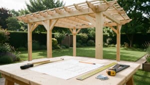 Plan de pergola en bois en PDF pour bien construire
