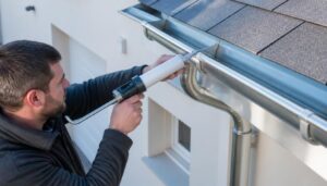 Réparer une gouttière en zinc : colle ou mastic ?
