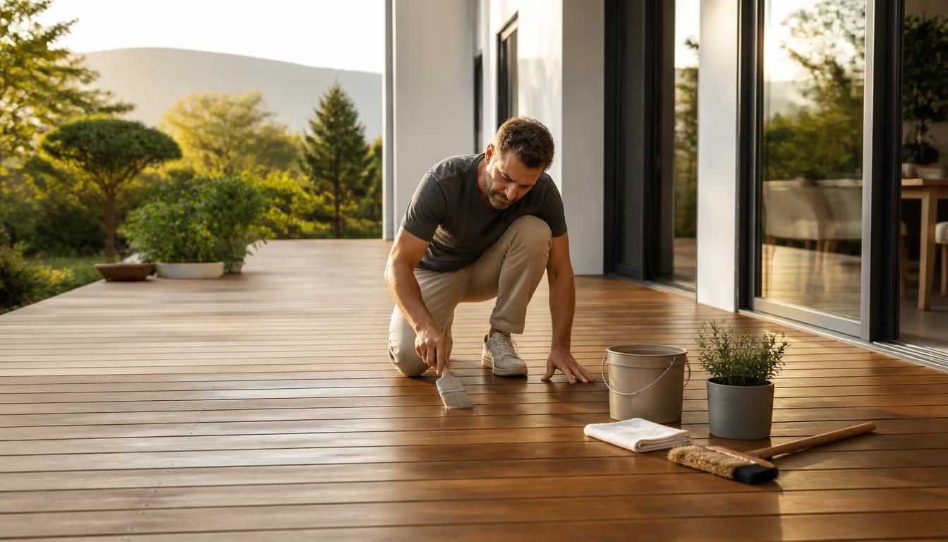 Comment traiter et entretenir une terrasse en bois